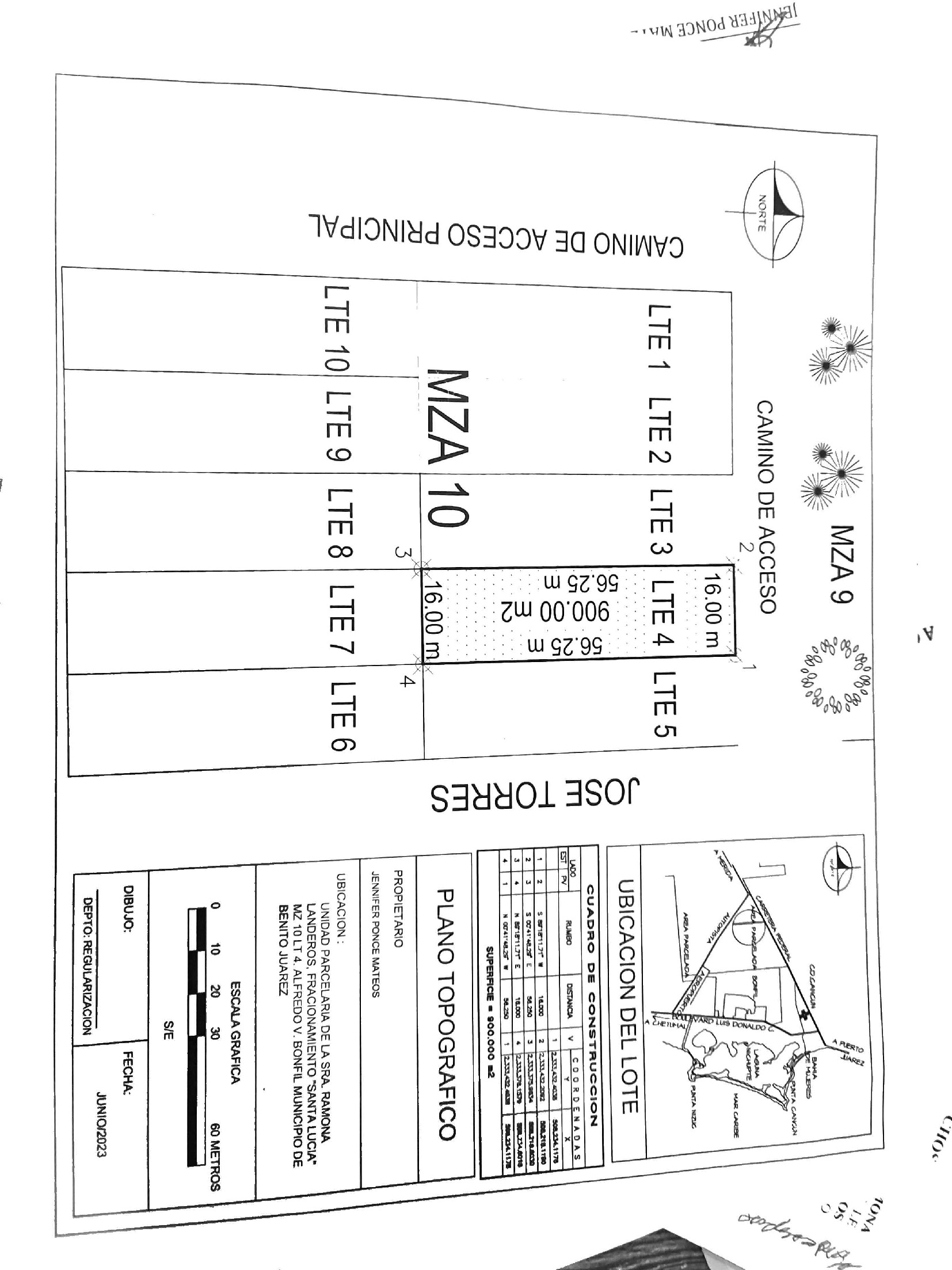 You are currently viewing Terreno de 900 m2 Santa Lucia, Cancún, Quintana Roo