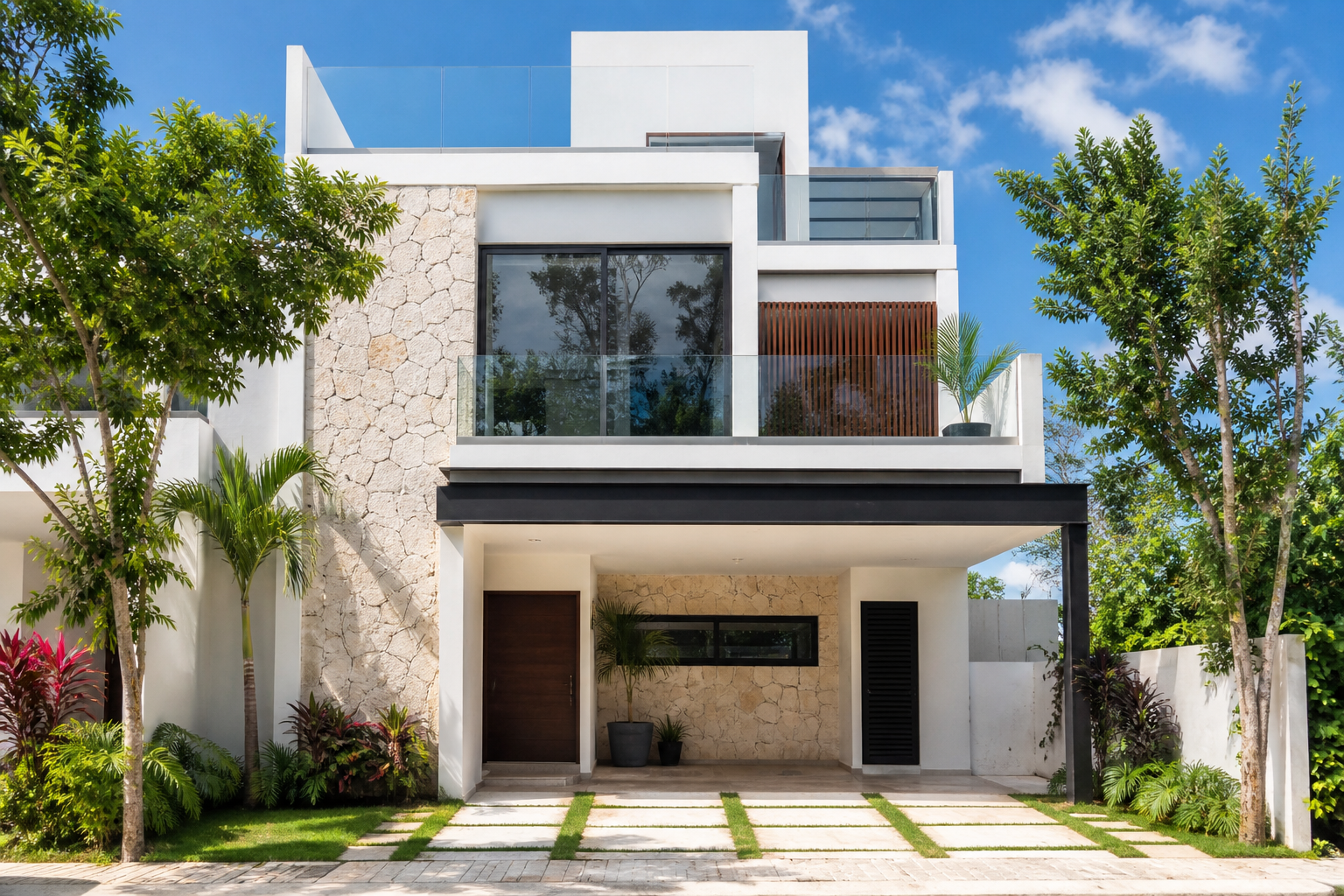 You are currently viewing Aqua Residencial residence: 4 Bedrooms and 4.5 Baths in Cancún