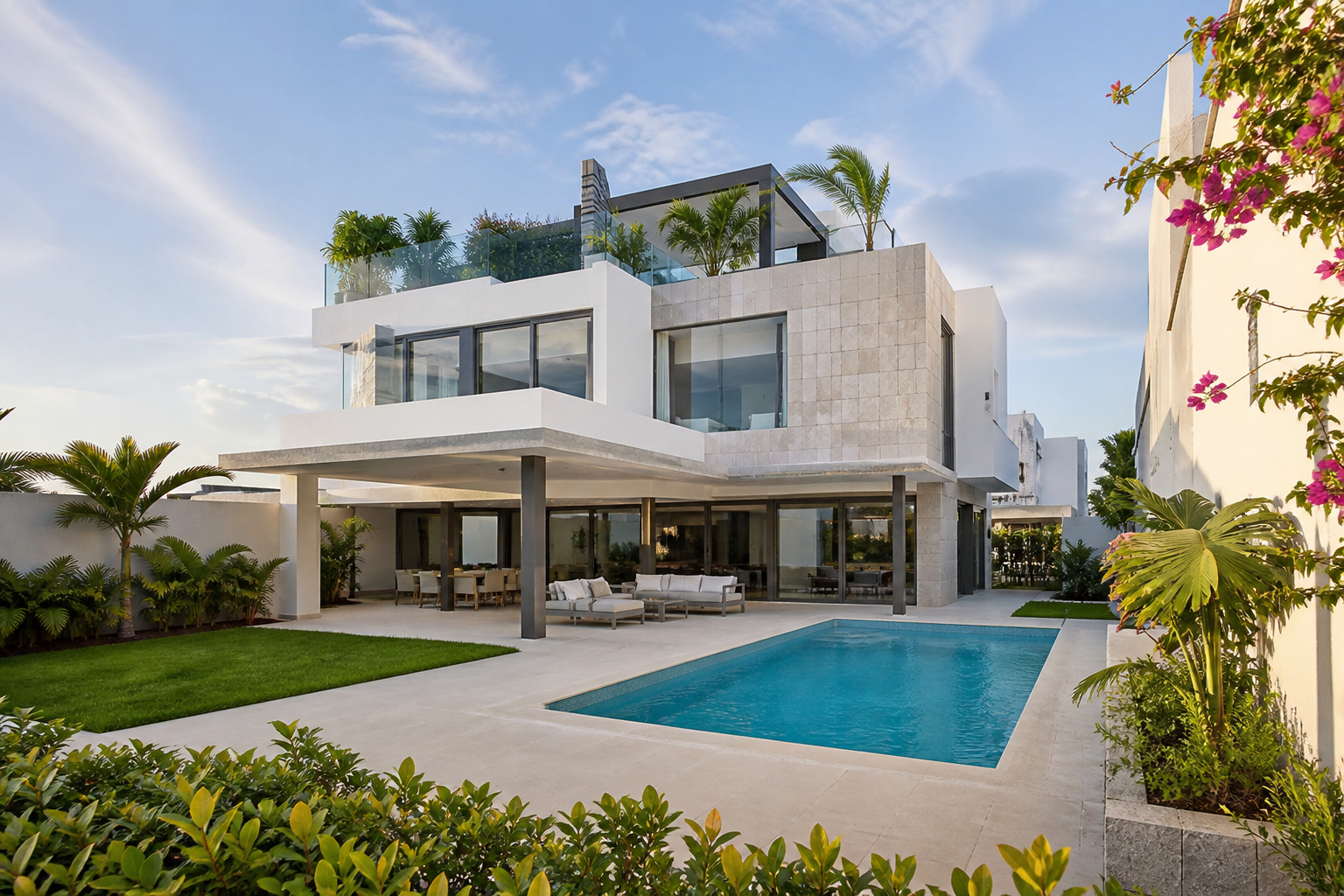 You are currently viewing Residencia Isla Caíman: Alberca, Jardín y Roof Garden en Puerto Cancún