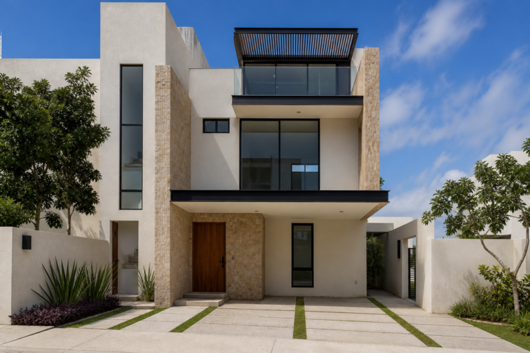 Read more about the article Casa Aqua Residencial: 3 Niveles y 4 Recámaras