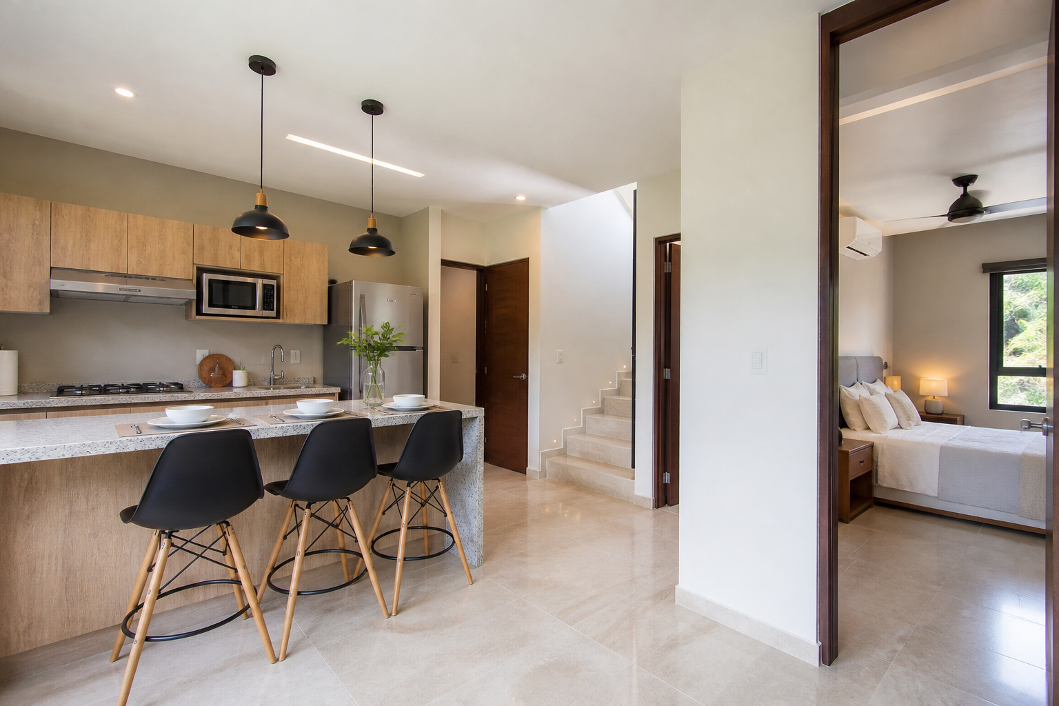 Read more about the article Casa Lagos del Sol: Recámara en Planta Baja y Cuarto de Servicio